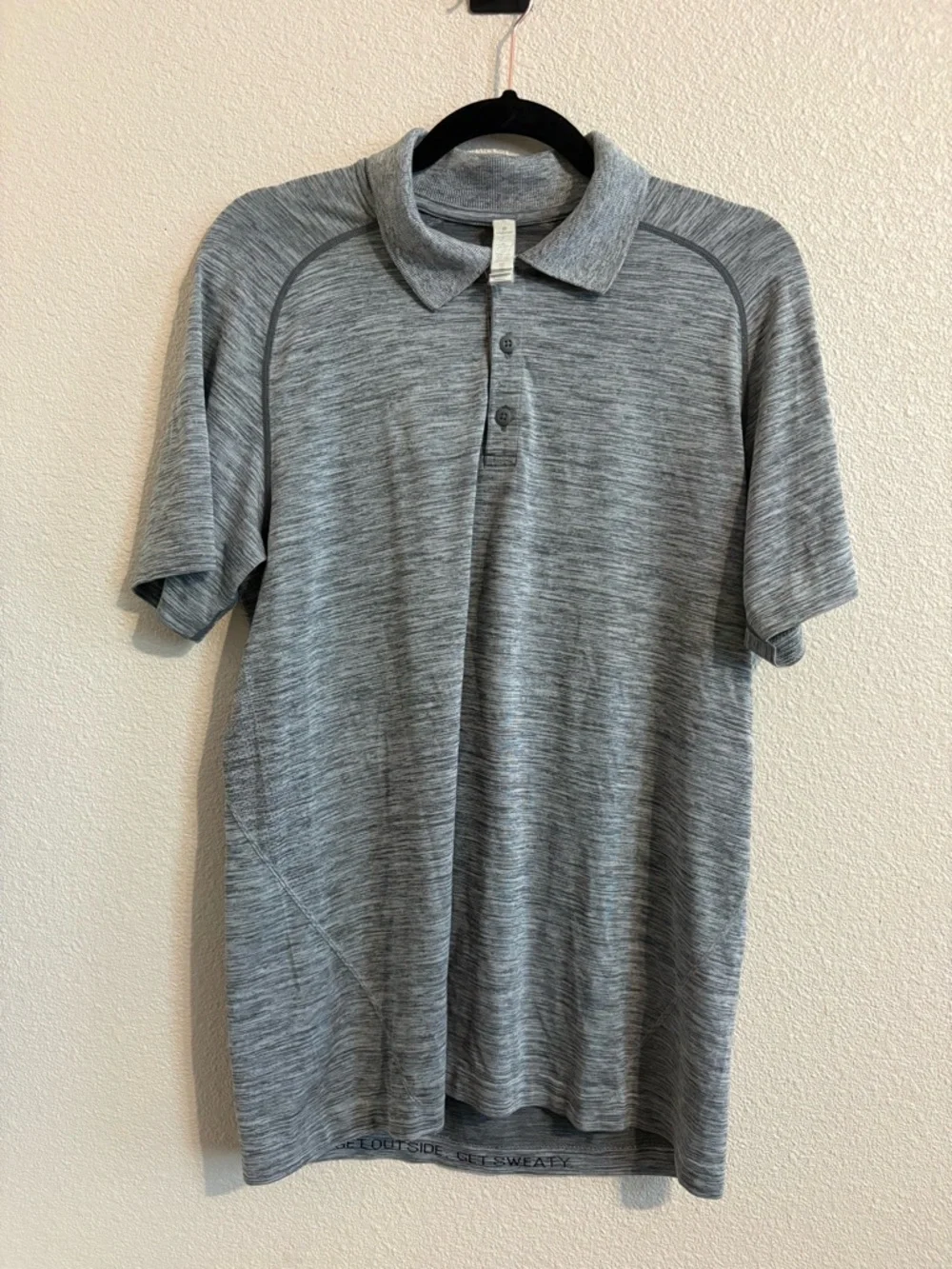 Lululemon metal vent tech polo shirt in gray - Picture 7 of 7